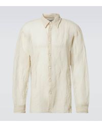 Dries Van Noten Heaton Cotton-Blend And Organza T-Shirt in