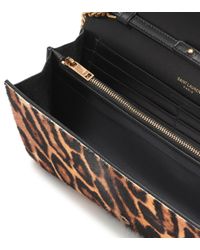 Saint Laurent Multicolor Kate Small Calf-hair Shoulder Bag