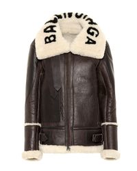 Chaqueta de cuero balenciaga Clearance