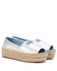 prada open toe espadrilles