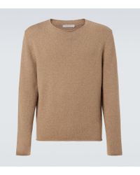 スウェット・トレーナー [The Row] Shai Sweater in Virgin Wool and Cotton 878Y891DKGF.jpg?v=1744225310