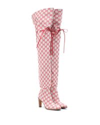 Gucci Over-the-knee boots for Women - Up to 49% off at Lyst.com