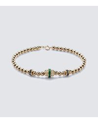 Baccarat Sterling And Crystal Croisé Chain Bracelet in Blue
