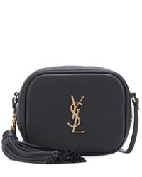 Saint Laurent Black Monogramme Blogger Schultertasche Aus Leder