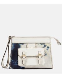 Chloé Clutch Witalyh Chain, Hot Sand, Single S in White | Lyst