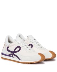 loewe suede sneakers