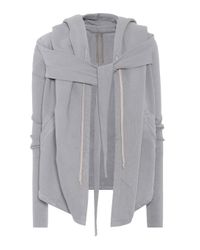 Rick Owens Gray Cotton Sweatshirt