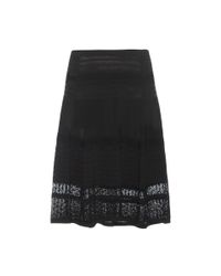 Diane von Furstenberg Black Rosemarie Skirt