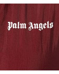 Palm Angels Red Zip-front Jumpsuit