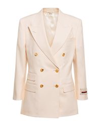 gucci logo blazer