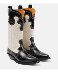 Ganni marlyn best sale boots