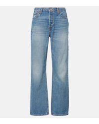 RE/DONE Levi's Cindy Crawford The Crawford High Rise in Blue