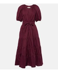 Ulla johnson tamsin dress black 2025