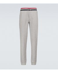 moncler grey sweatpants