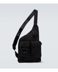 C.P. Company Nylon B Crossbody Backpack - Black