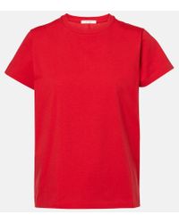 【関税込み】The Row レッド Florie Tシャツ 8652K643TOAR_4565c289-230e-