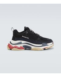 Balenciaga Grey Triple S Sneakers in Gray for Men | Lyst