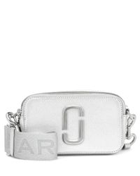 Marc Jacobs Leather Snapshot Dtm Metallic Silver - Lyst