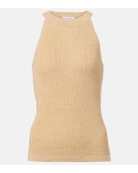 【Max Mara】コリンボ リネン トップ Max Mara Colimbo トップ | ニュートラル | FARFETCH JP