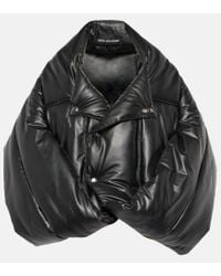 ANDERSSON BELL Luna Back-Corset Bomber Jacket in Blue | Lyst