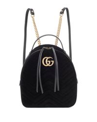 gucci small black backpack