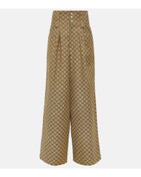 yellow gucci pants womens