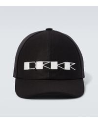 Rick Owens Men Owenscorp Baseball Cap in Black for Men | Lyst