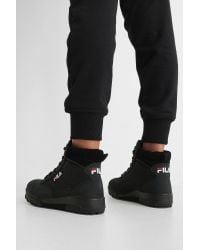 fila leather boots