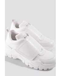 chunky velcro sneakers