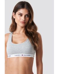 tommy hilfiger grey bra