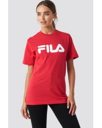 fila t shirt red