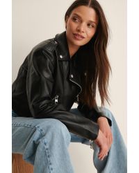 Calvin Klein Leather jackets for Women - Up to 65% off at Lyst.com