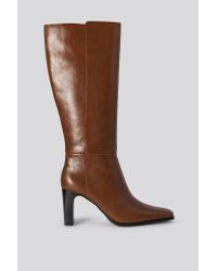 bottes marron mango