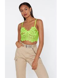 lime bralette