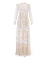 Needle & Thread Pink Aurora Gown