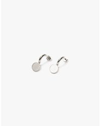 Need Supply Co. | Metallic Circle Hoop Earring | Lyst