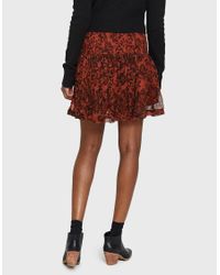 ganni beaumont chiffon dress