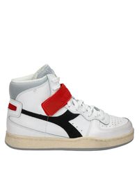 Diadora Mi Basket Mid Icona Hoge Sneakers - Lyst