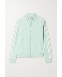 mint green adidas jacket