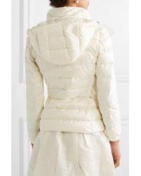 Moncler Genius Natural + 4 Simone Rocha Daunenjacke Aus Gestepptem Shell Mit Rüschen Und Verzierungen