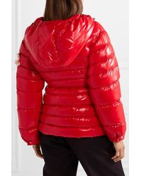Moncler Genius Red 4 Moncler Simone Rocha Gesteppte Daunenjacke Lolly mit Appli