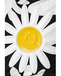 Moncler Genius Black + 0 Richard Quinn Connie Daunenjacke Aus Shell Mit Blumenprint Und Kapuze