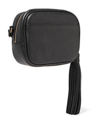 Saint Laurent Black Monogramme Blogger Schultertasche Aus Leder