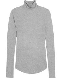 J Crew Tencel And Blend Turtleneck Sweater In j crew tencel and blend turtleneck sweater in