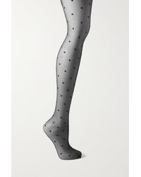 ysl logo tights