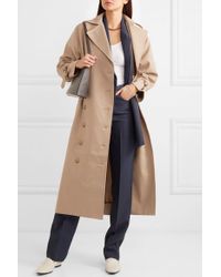Totême  Natural Pisa Cotton-blend Trench Coat