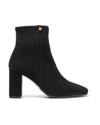 stuart weitzman solo suede booties