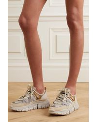 chloe blake sneaker beige