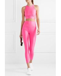 nike neon pink leggings