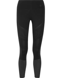 leggings paneled legendary dri stretch mesh nike power